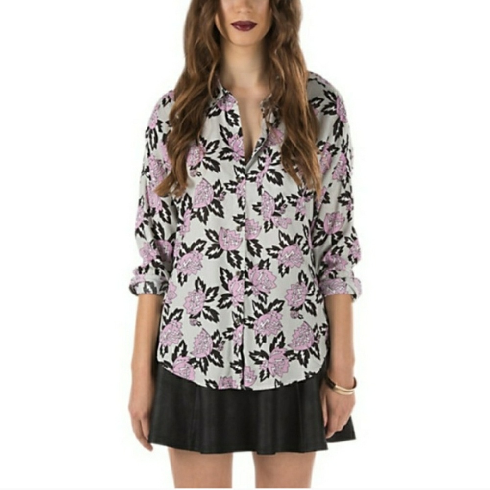 Vans x Eley Kishimoto Floral Button Down Top